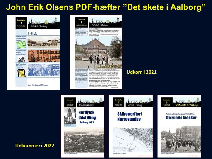Hæfte 3: NU kr. 49,95 - Hæfte 4: Skibsværfter kr. 29,95 - Hæfte 5: Kiosker kr. 39,95 - Priserne for hæfte 1 og 2 står ovenfor.
